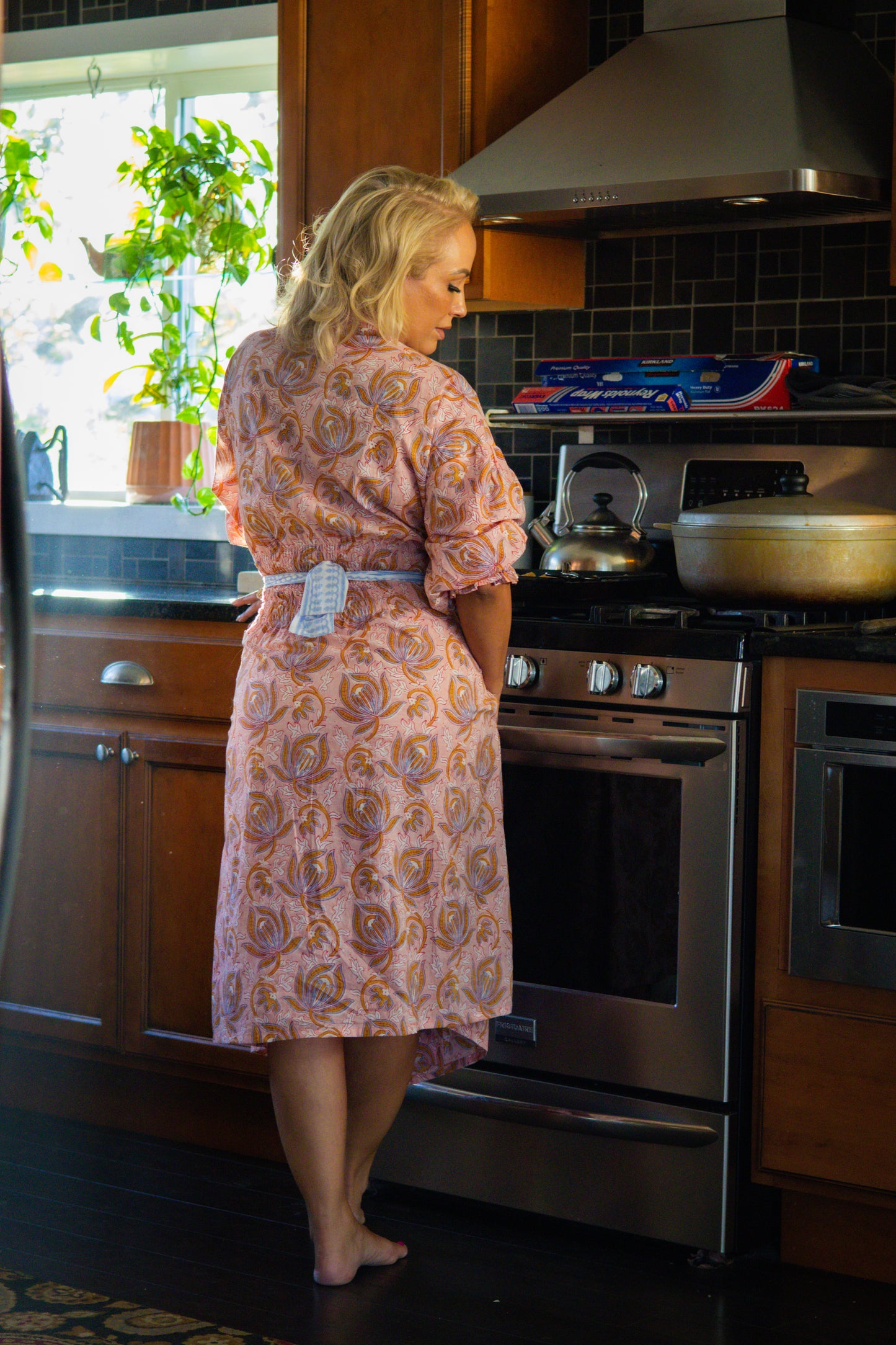 Jaipur Bloom House Dress Robe