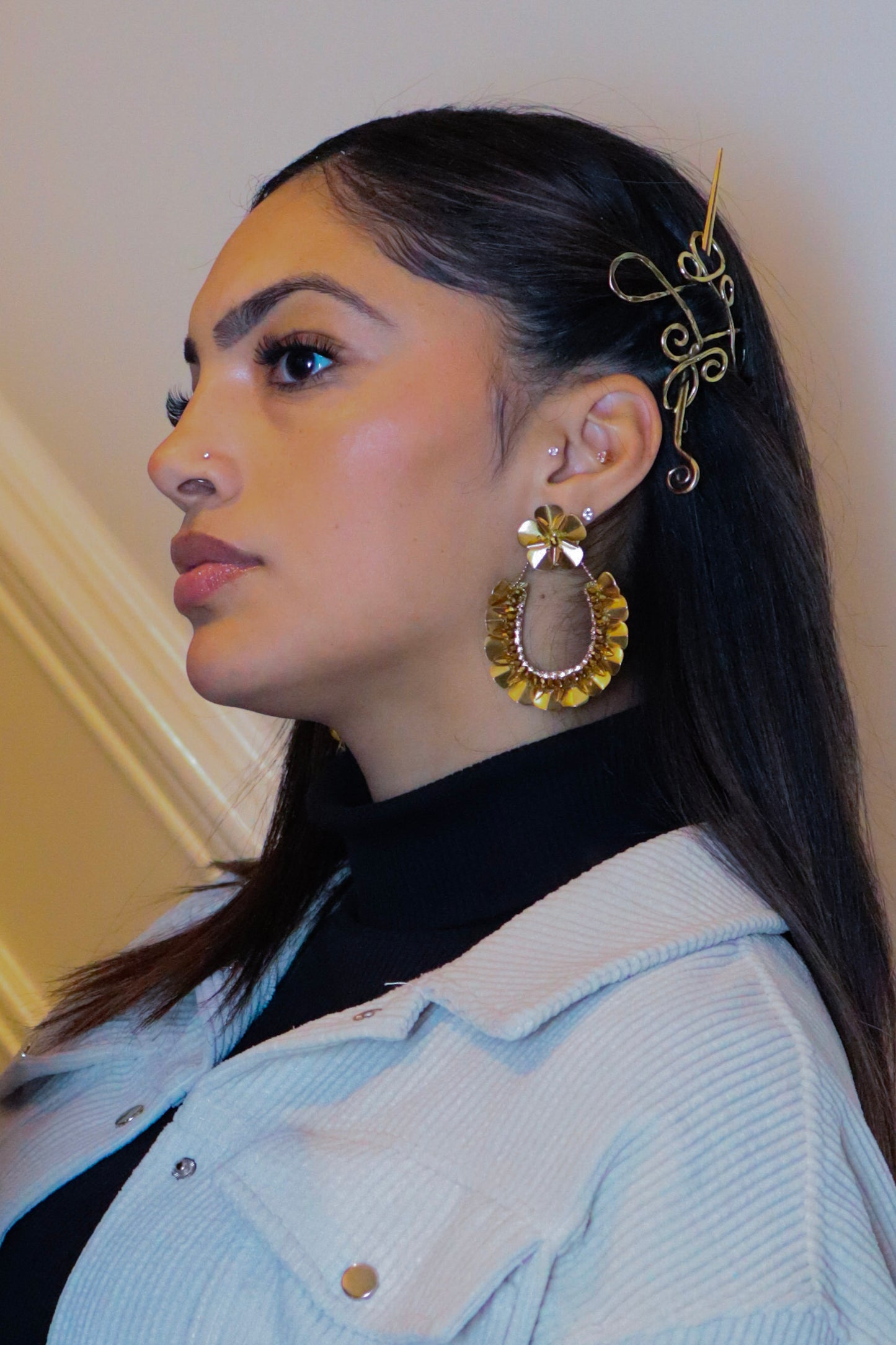 Lustrous Loop 2 Piece Hair Pin