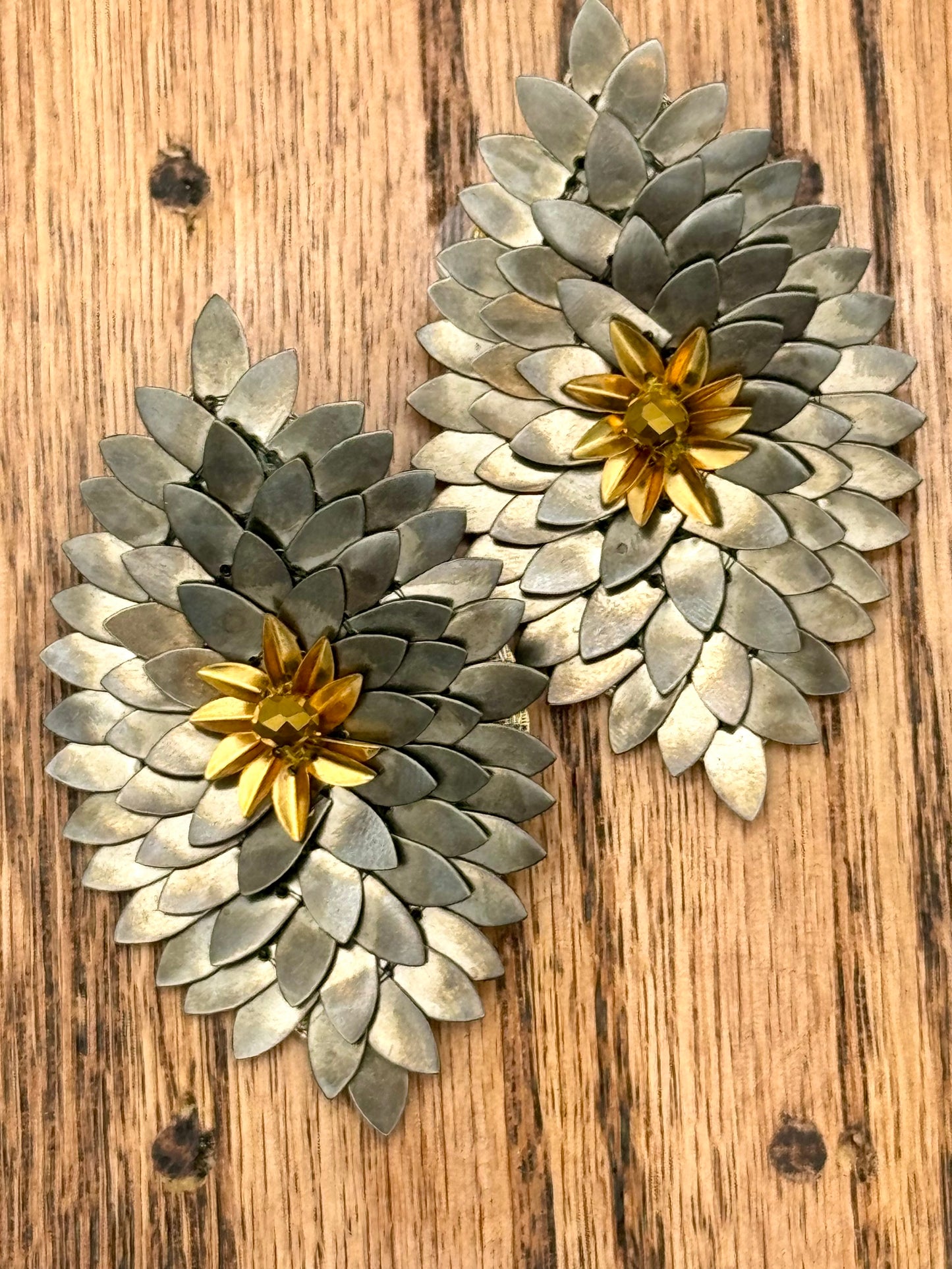 Silver Ember Earrings